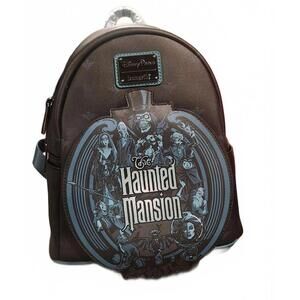 Disney Haunted Mansion Loungefly Backpack NWT Glow in the dark